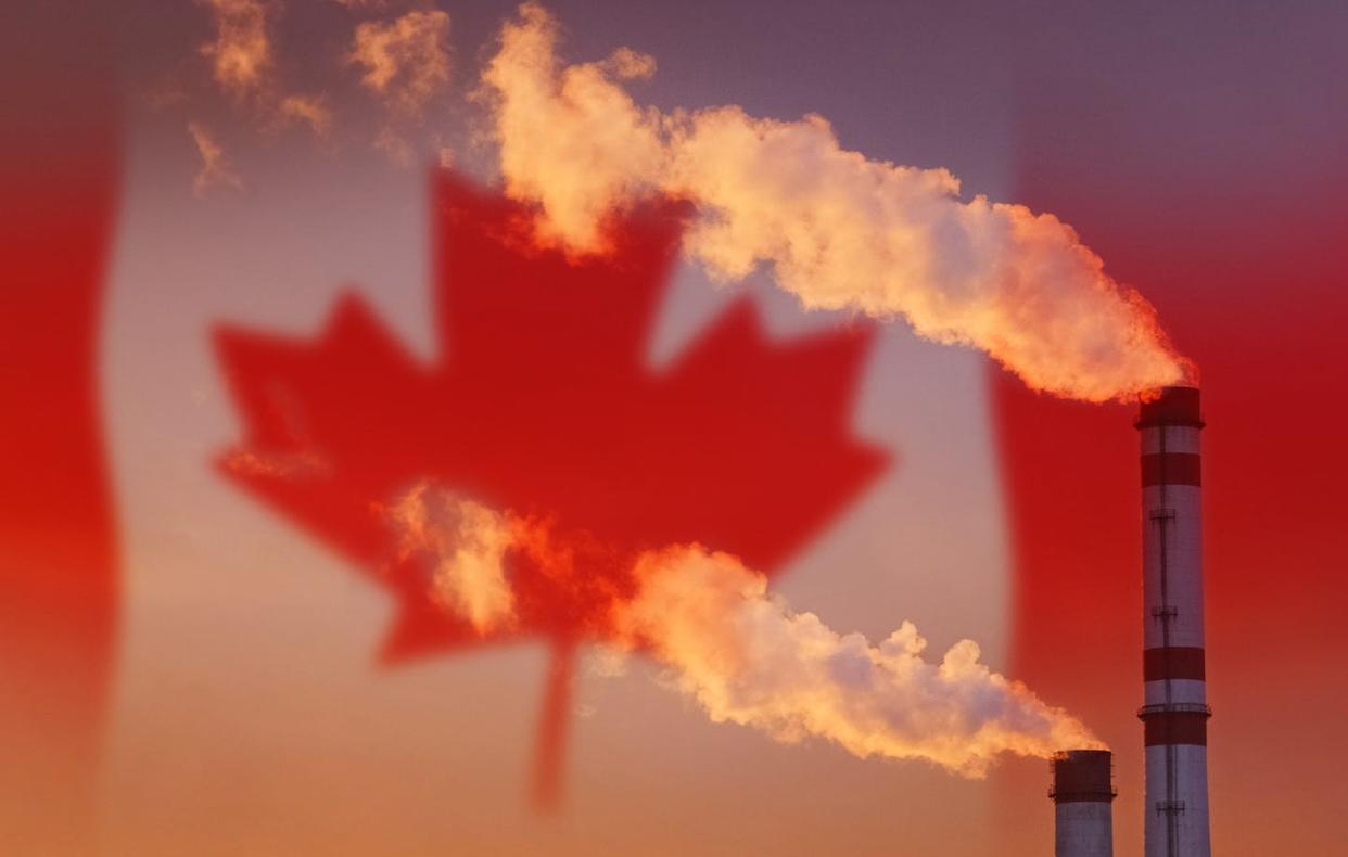 Despite Canada's numerous greenhouse gas reduction policies, these stubbornly high emissions are only now showing signs of falling. (Shutterstock)