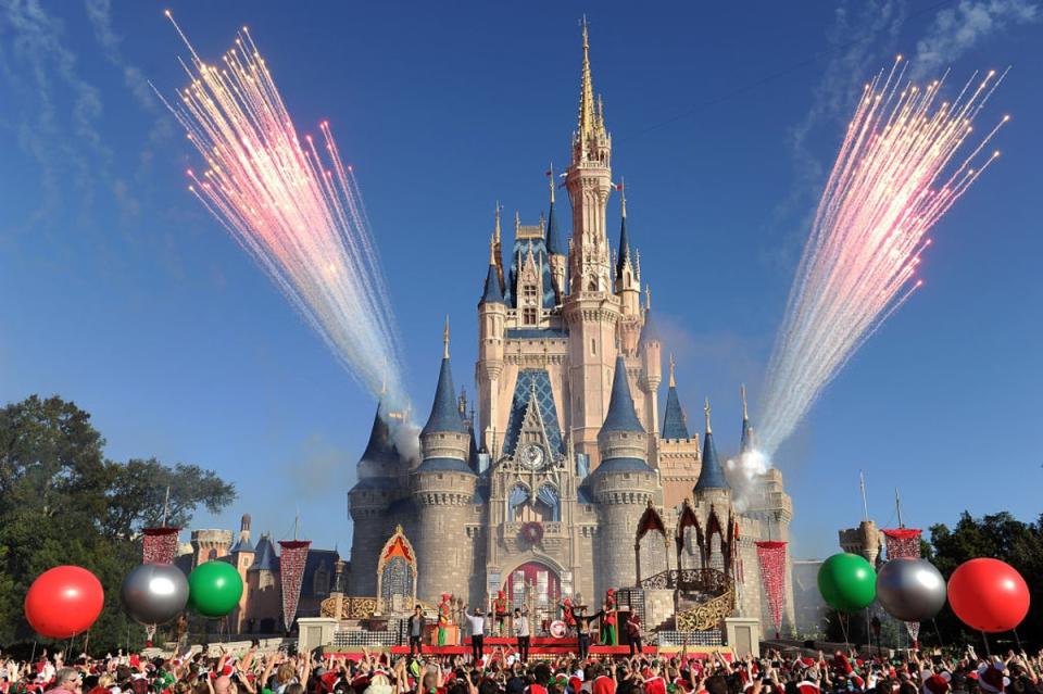 The feud between Disney and DeSantis began in February 2022 with a row over an LGBT bill (Getty Images)