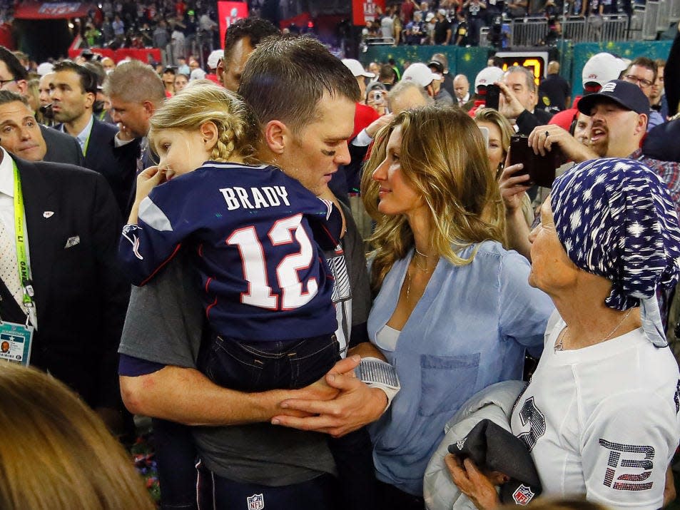 Tom Brady and Gisele Bundchen