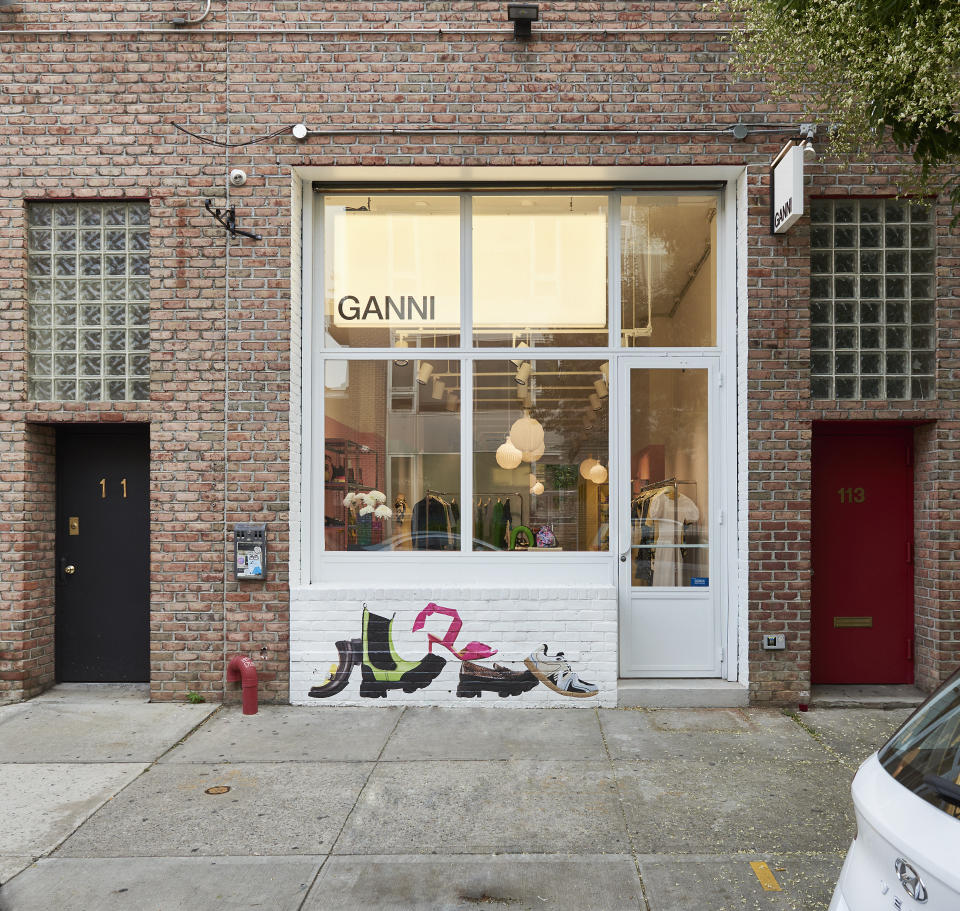 Ganni’s new store in Williamsburg, Brooklyn, is the company’s second in New York City. - Credit: Christian Larsen