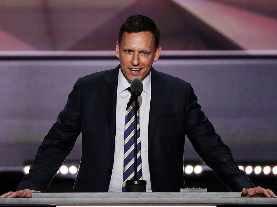 Peter Thiel at the RNC