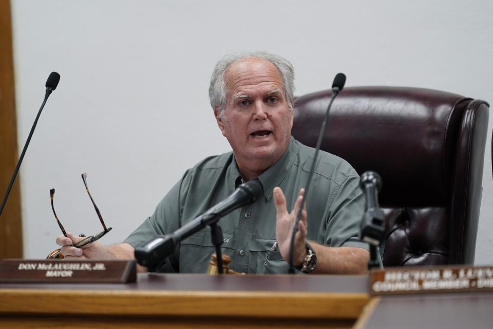 Uvalde Mayor Don McLaughlin, who last week had called for the video's release, on Tuesday night criticized it being made public before Uvalde families were able to view it first.