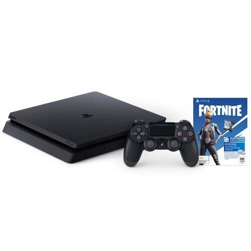 For Black Friday, Kohl's is offering the PlayStation 4 Slim, a lighter version of the PS4, and includes exclusive Fortnite content like 2,000 V-Bucks, which gamers will surely need on their next adventure. Plus, if you're getting this bundle as a gift, you'll be able to get $60 in Kohl's Cash to use for yourself. <strong><a href="https://fave.co/337Z1Cp" target="_blank" rel="noopener noreferrer">Originally $300, get the bundle for $200 as a Black Friday deal</a></strong>.&nbsp;