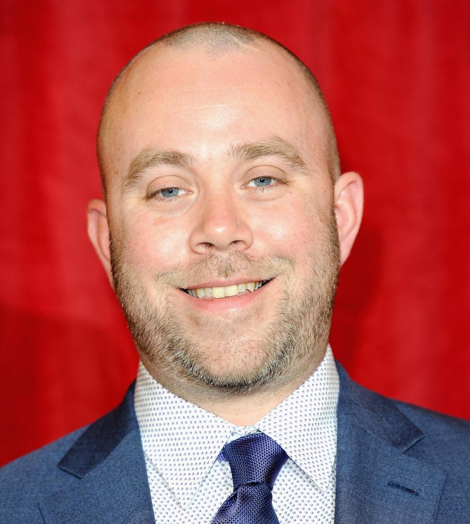 Emmerdale producer Iain MacLeod at the British Soap Awards in 2016