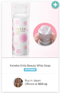 Kanebo Evita Beauty Whip Soap - Airfrov Blog