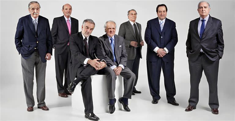 Strassera, Valerga Aráoz, Moreno Ocampo, Ledesma, Torlasco, Arslanian y Gil Lavedra, jueces y fiscales que hicieron historia