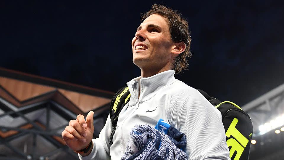 Rafael Nadal. Pic: Getty