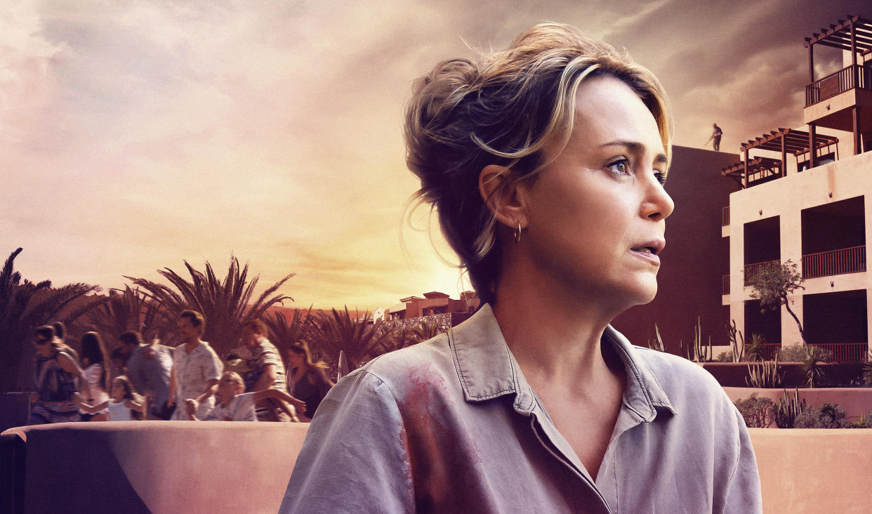 Keeley Hawes stars in Crossfire. (BBC)