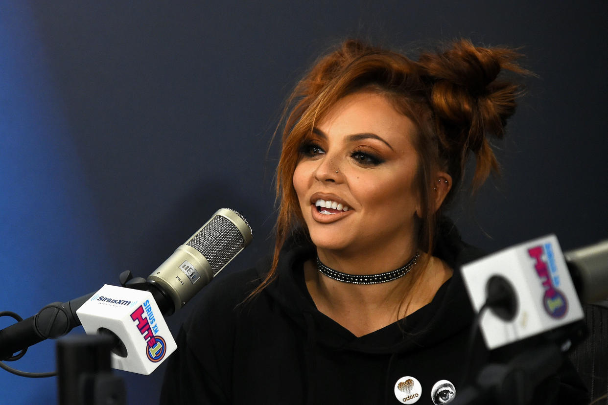 Jesy Nelson reveals she gained weight and is "living her best life". (Getty Images)