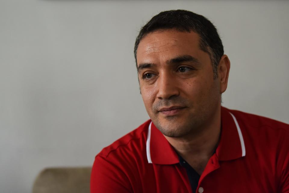 Yasin Atik is one of hundreds of people who have fled Turkey since 2016 because of political persecution and sought asylum in New Jersey. Atik tells his story at his Clifton, New Jersey, home on Aug. 2, 2019.