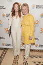 <p>Actress Julianne Moore, who <a rel="nofollow noopener" href="http://www.instyle.com/news/julianne-moore-hillary-clinton" target="_blank" data-ylk="slk:almost played Clinton;elm:context_link;itc:0;sec:content-canvas" class="link ">almost played Clinton</a> in an HBO movie, is always happy to stand by the former secretary of state. (Photo: Jason Kempin/Getty Images for Children’s Health Fund) </p>