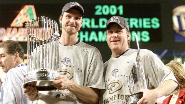 2001 Arizona Diamondbacks Won The World Series Against The Yankees