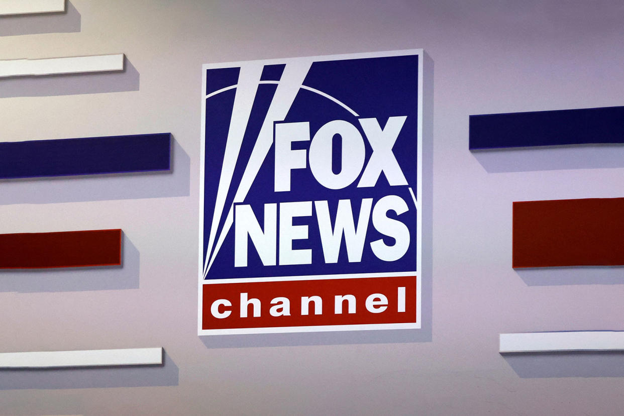 Fox News Logo KAMIL KRZACZYNSKI/AFP via Getty Images