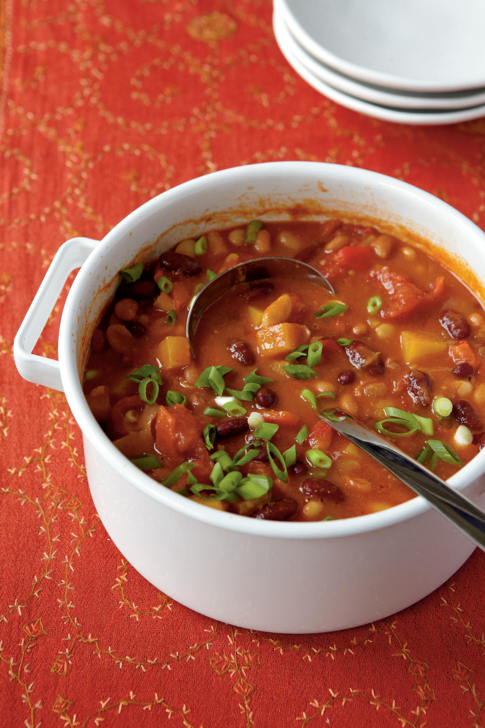 Three-Bean Vegetarian Chili