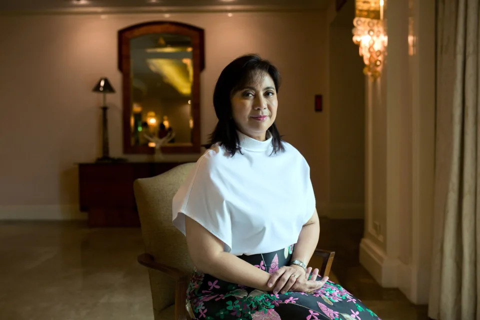 Leni Robredo, the Philippines&#39; vice president, poses for a photograph in Manila, the Philippines, on Tuesday, Aug. 13, 2019. Robredo said citizens were worried President Rodrigo Duterte was 