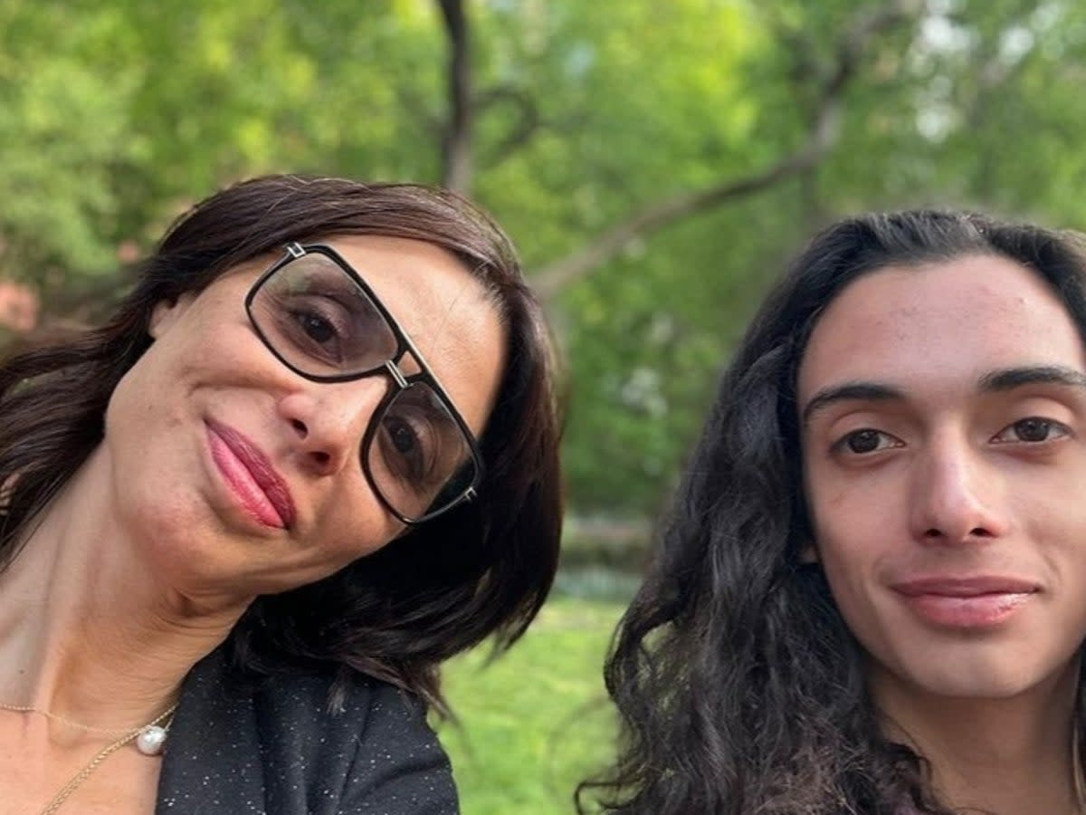 Drena De Niro and her son, Leandro De Niro Rodriguez (Instagram / Drena De Niro)