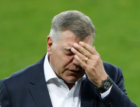 FILE PHOTO - Football Soccer - England Stadium Visit - City Arena, Trnava, Slovakia - 3/9/16England manager Sam Allardyce during the stadium visitAction Images via Reuters / Carl Recine/File Photo