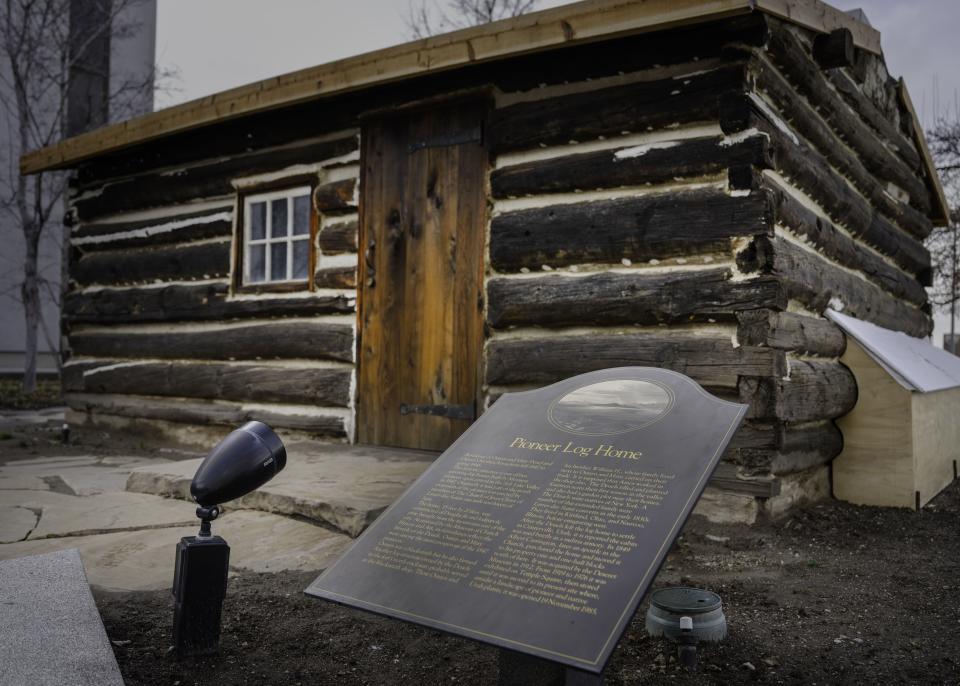 The Deuel Log Cabin, Salt Lake City, Utah. | Eric C. Bunch