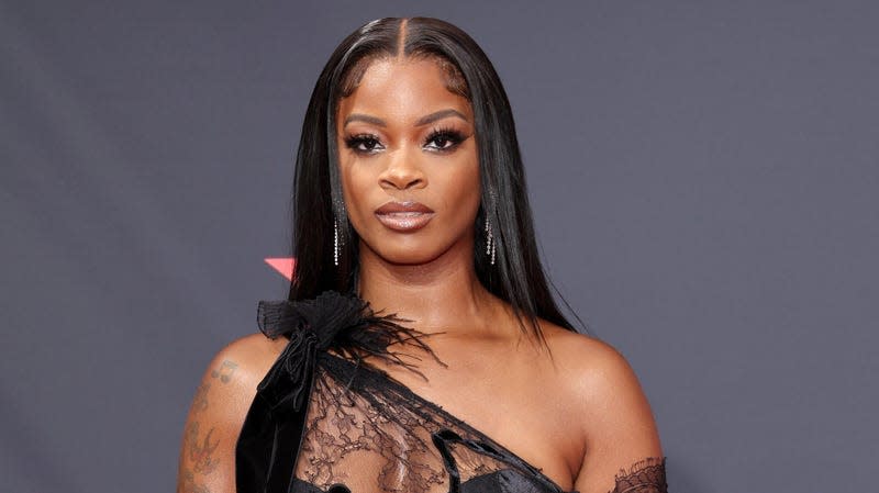 Ari Lennox attends the 2022 BET Awards at Microsoft Theater on June 26, 2022 in Los Angeles, California.