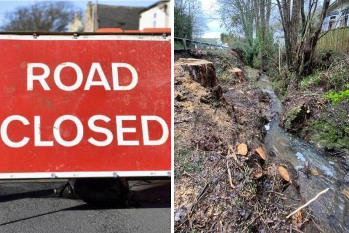 The A40 will be closed <i>(Image: National Highways)</i>