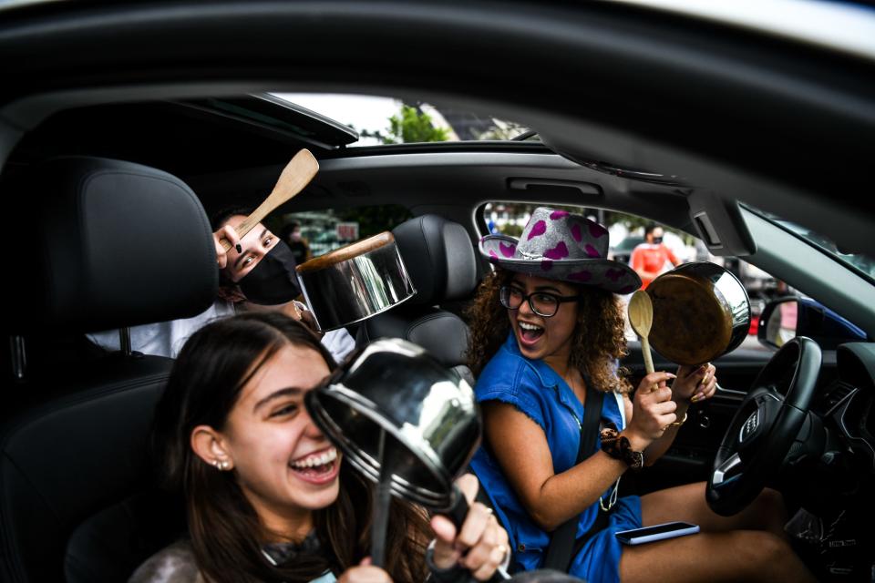 Miami. (Photo by CHANDAN KHANNA/AFP via Getty Images)