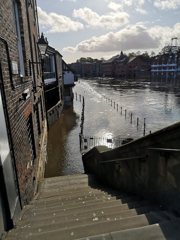 Flooding in Worcester