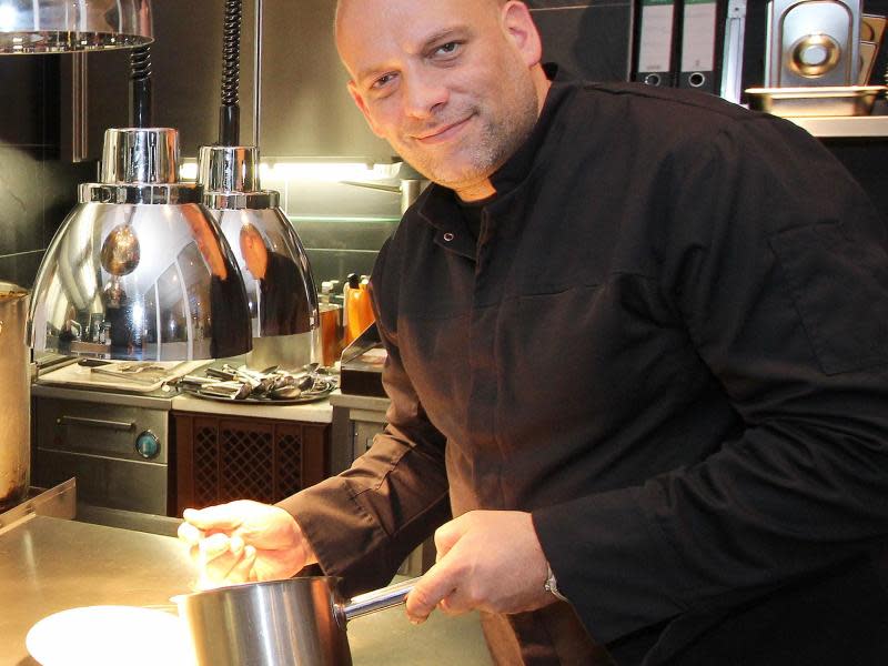 Spitzenküche an der Saar: Das «Bistro Noir» von Jens Jacob glänzt mit zwei Michelin-Sternen. Foto: Bernd F. Meier