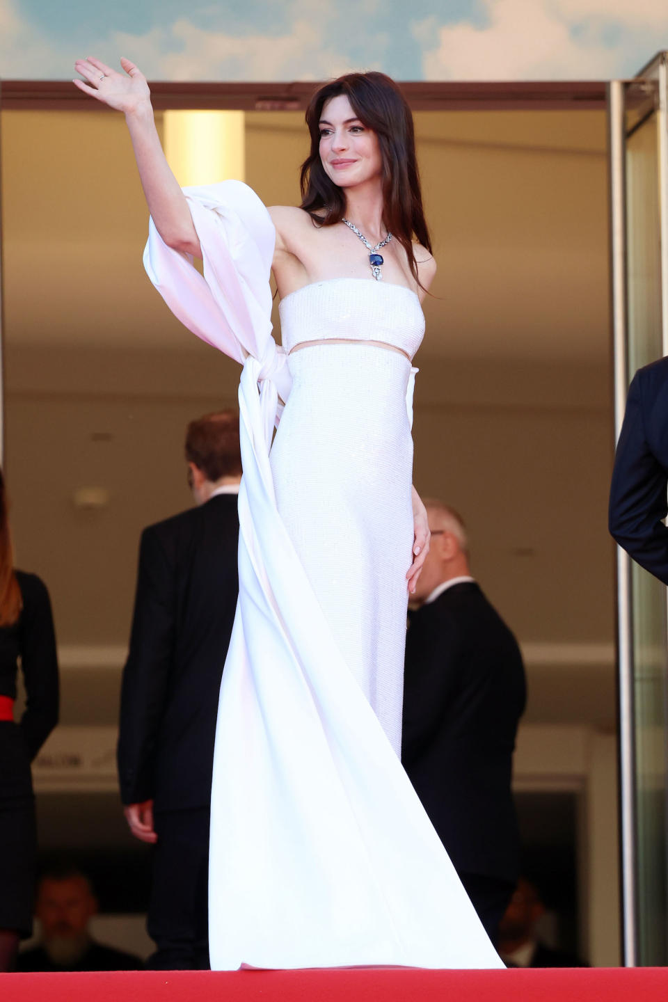 Hathaway making her Cannes debut at the 