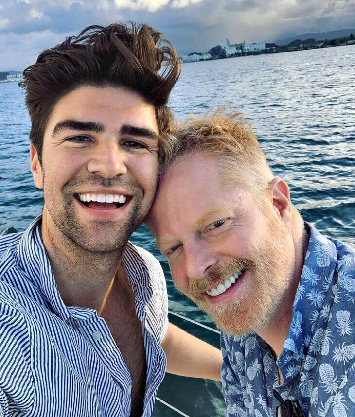 Jesse Tyler Ferguson and Justin Mitika