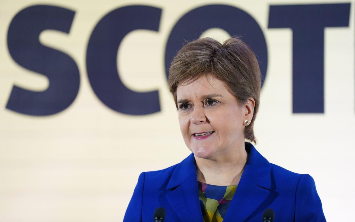 Nicola Sturgeon is still allocating £20m for an independence referendum next year - PA