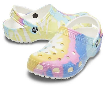 Crocs Classic Tie-Dye Graphic Clog