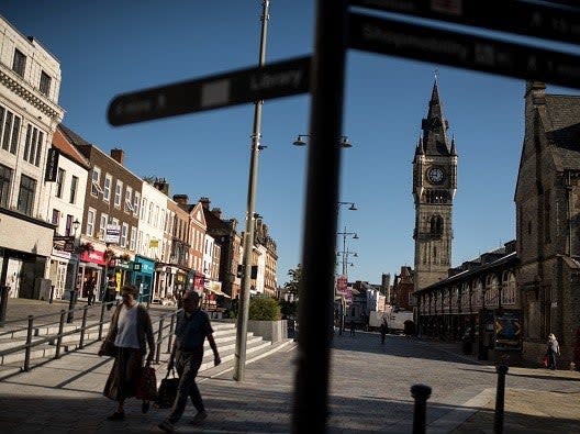 <p>Tory-run Darlington beat off competition from Newcastle, Leeds and Bradford, all of  whom have Labour MPs and Labour local authorities </p> (AFP/Getty)