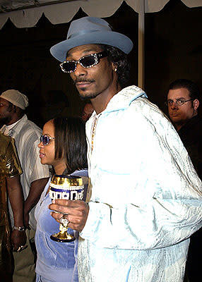 Snoop Dogg and wife at the Hollywood premiere of Lions Gate's The Wash