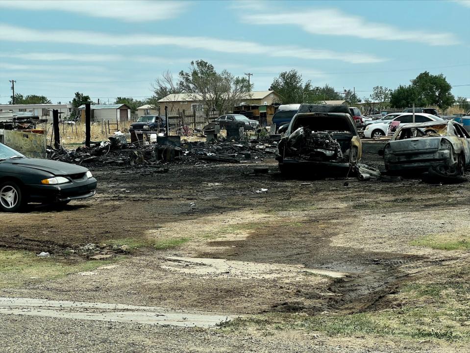 Randall County authorities believe a suspect is involved in structure fires that occurred at the 2900 block of Greg Street, in the same region and within a 72-hour timespan.