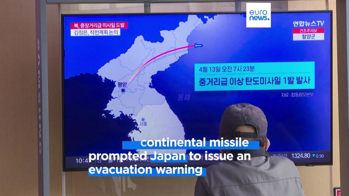 Japan Outraged By North Korea Missile Launch Video 