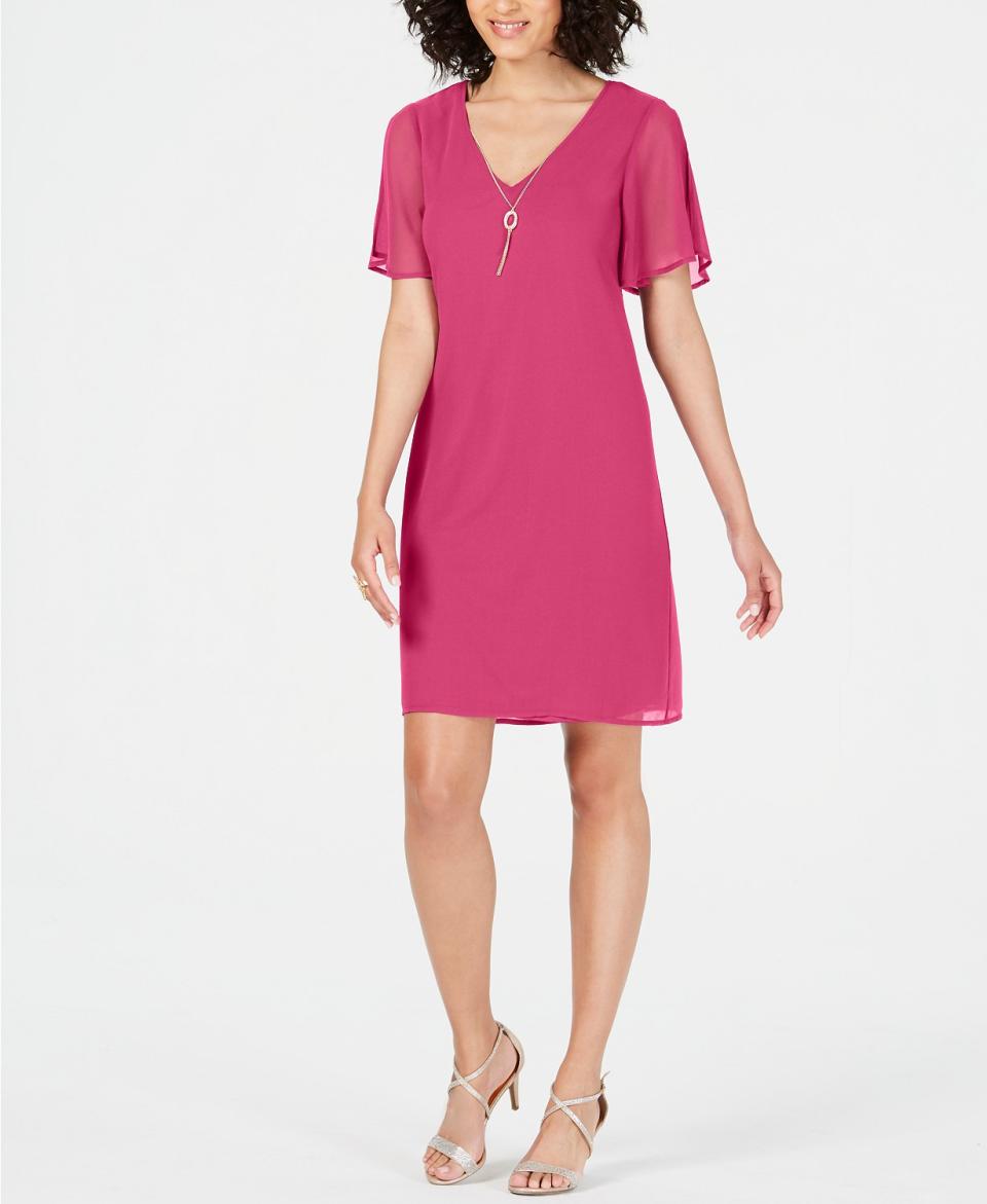 Thalia Sodi Necklace Shift Dress (Photo: Macy's)