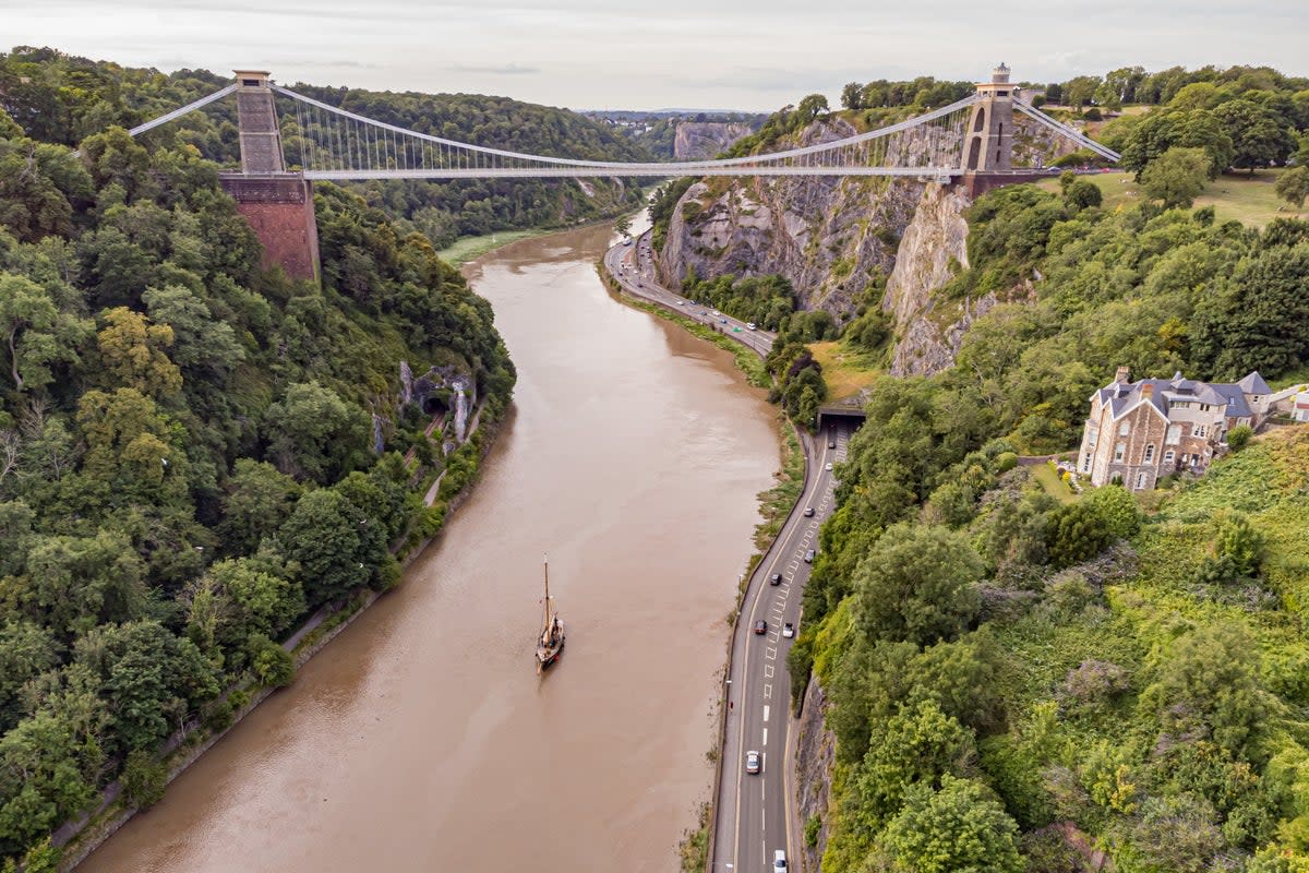 Two suitcases containing human remains were found at Clifton Suspension Bridge in Bristol (PA)