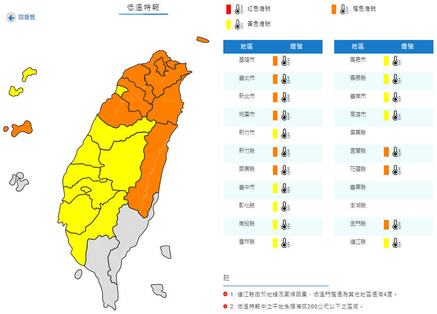 （取自氣象局網站）