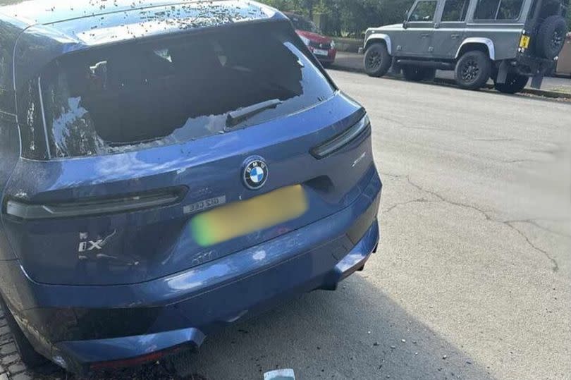 In the latest incident, Jonathon Brown's car windows were smashed and £4,000 worth of items stolen from his BMW.