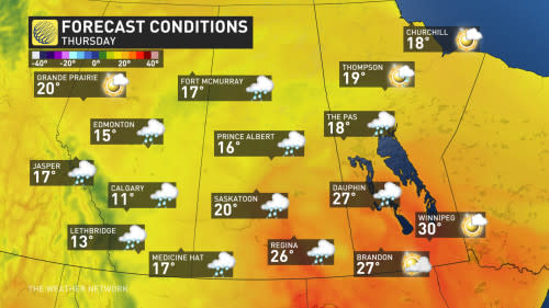 Baron - PR temps Thursday