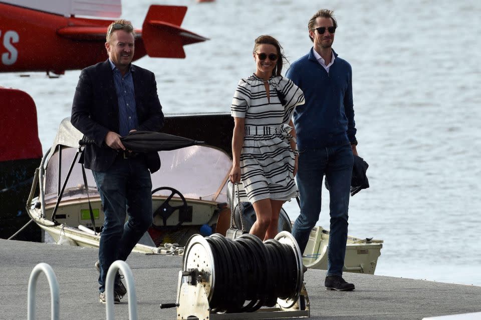 Pippa and James took the same trip to the Cottage Point Inn. Photo: Getty