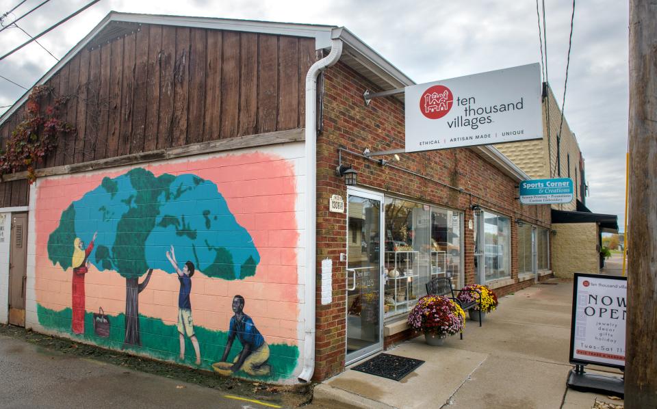 The new fair-trade business Ten Thousand Villages at 1308A E. Seiberling Avenue in Peoria Heights opened for business on Oct. 19 2023.