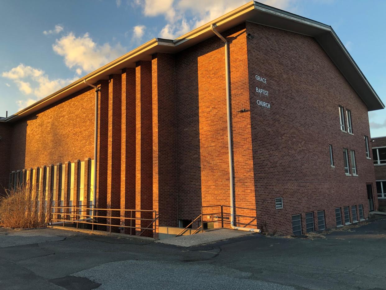 The former Grace Baptist Church in Nanuet is now owned by the town of Clarkstown. The town board voted at its Dec. 12, 2023 meeting on funding a demolition study.