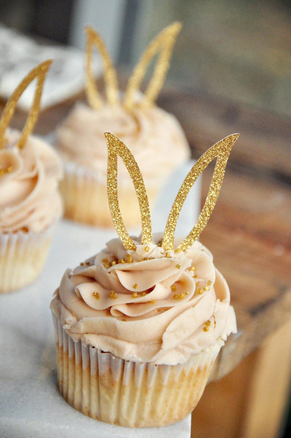 Bunny Ear Cupcake Toppers