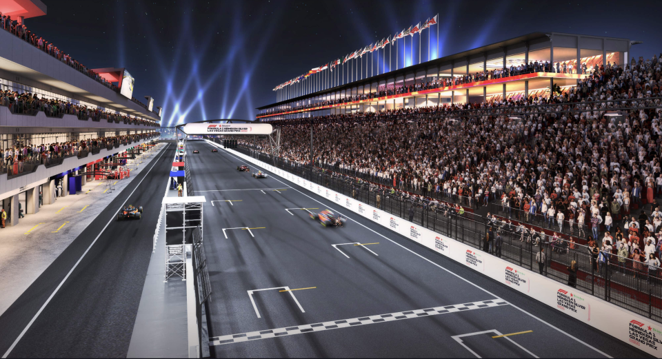 New images have been revealed of what the Las Vegas Grand Prix will look like (Las Vegas Grand Prix)