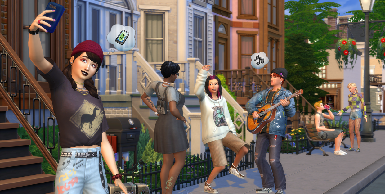 the sims 4 grunge revival kit