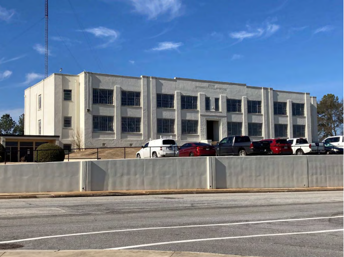 Current Cumming Street School building on the north end of Wofford campus.