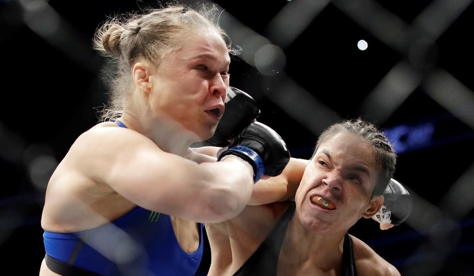 UFC star Ronda Rousey was a media creation/illusion, Fox Sports Radio host claims