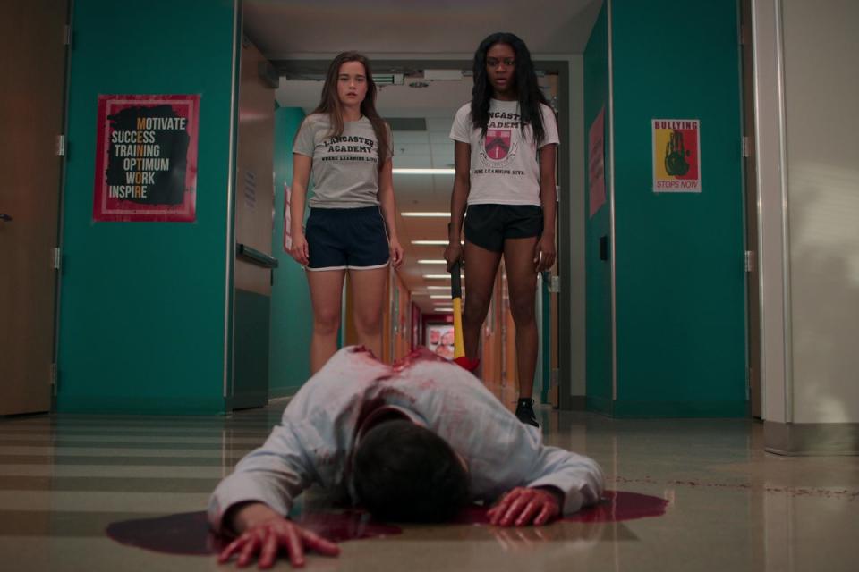 Sarah Catherine Hook and Imani Lewis in ‘First Kill’ (Netflix)