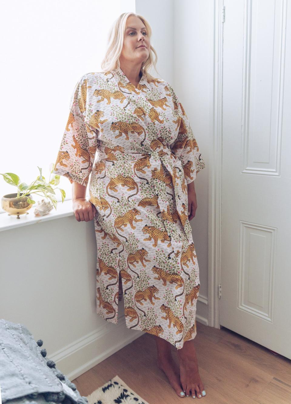 9) Leopard-Print Robe